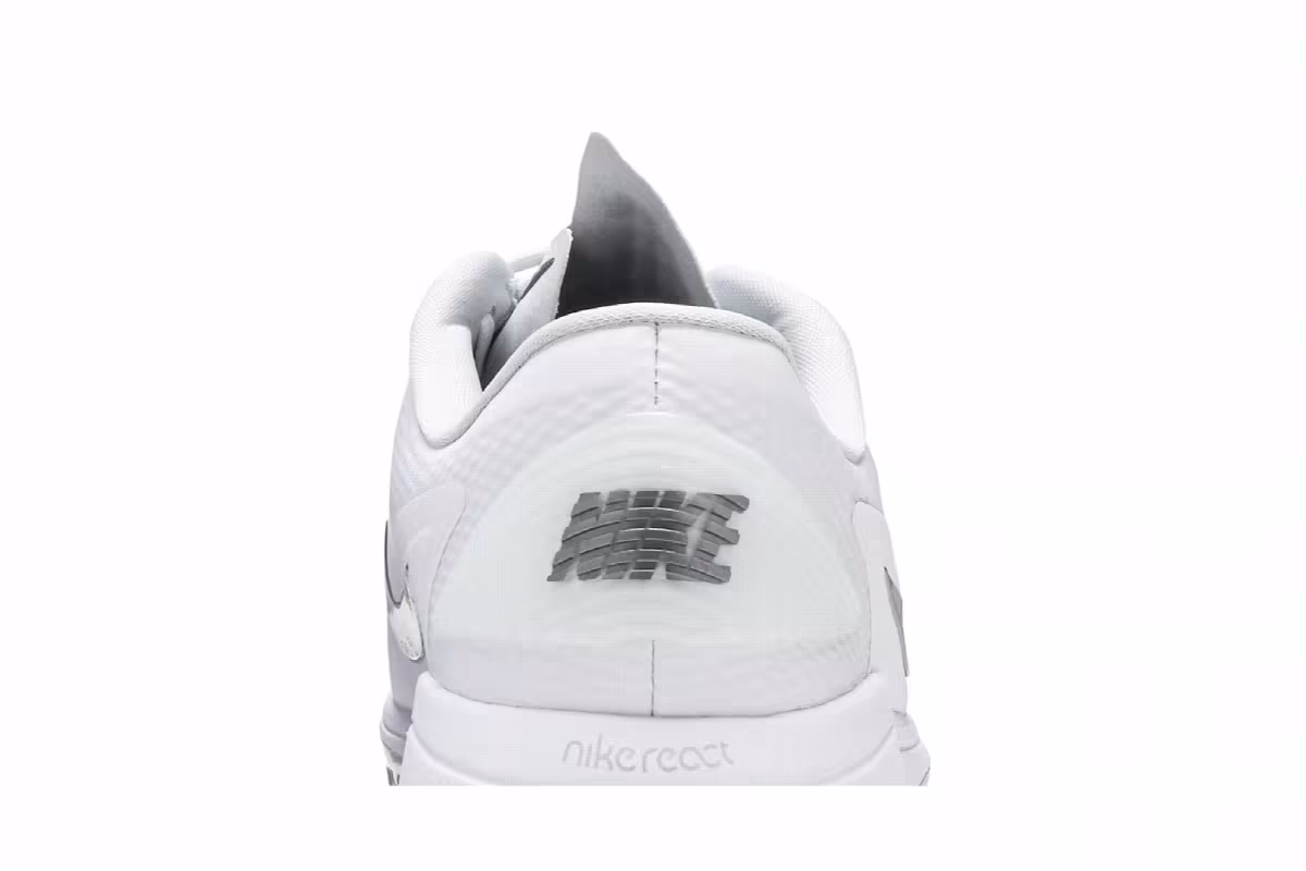 Nike React Vapor 2 White Metallic Cool Grey, view 8