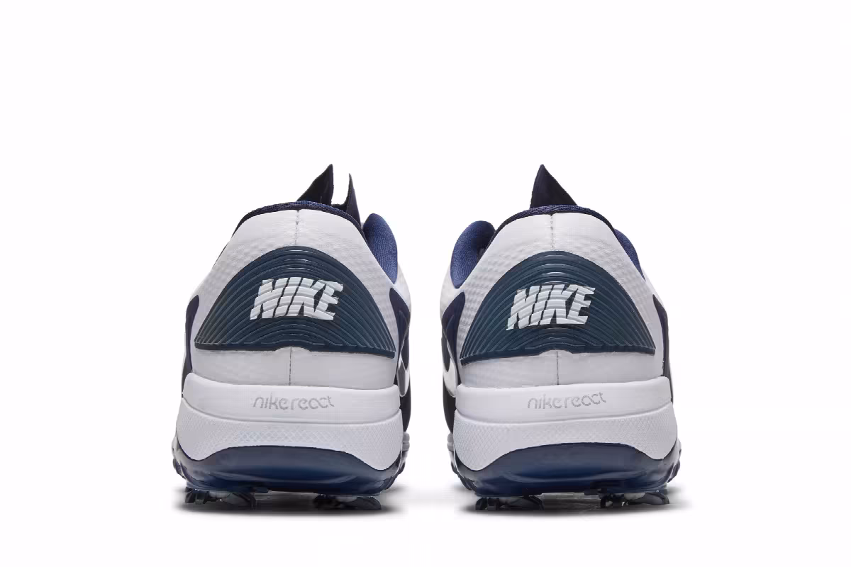 Nike React Vapor 2 Wide White Midnight Navy, view 7