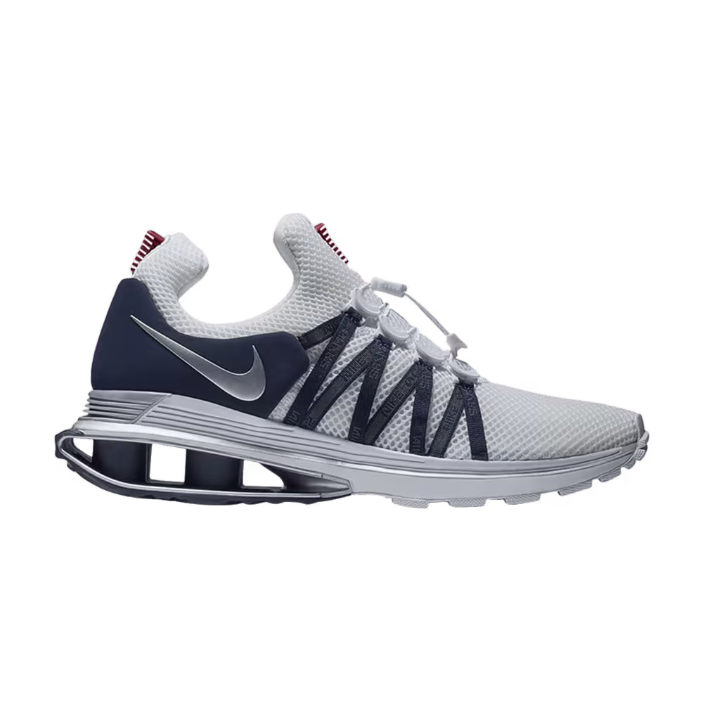 Nike Shox Gravity White Metallic Silver