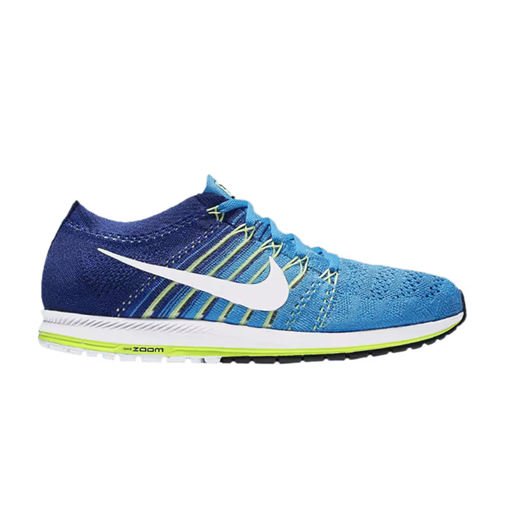 Nike Zoom Flyknit Streak Blue Glow Ghost Green