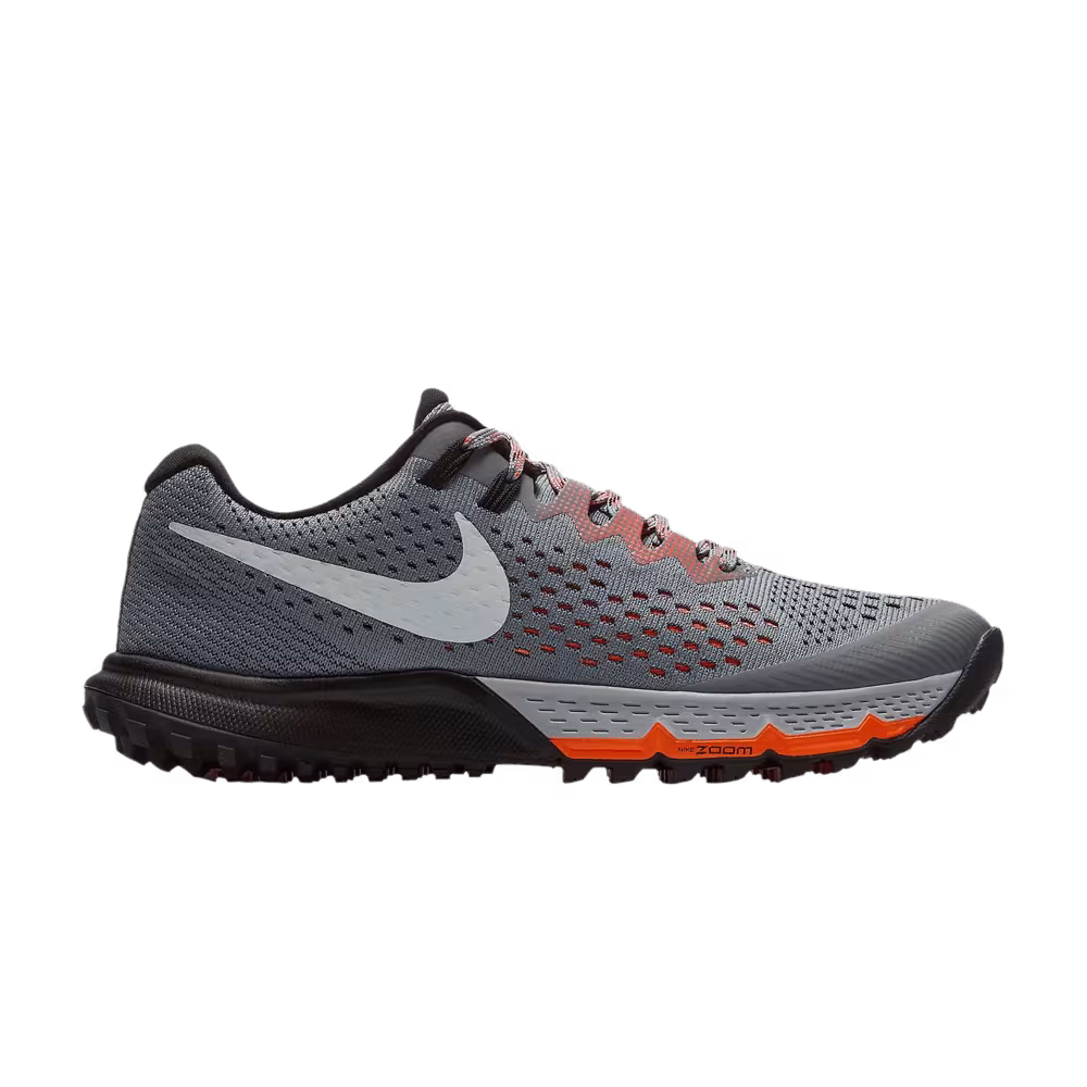 Nike Women's Air Zoom Terra Kiger 4 Cool Grey Orange