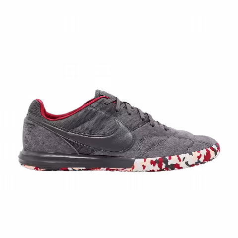 Nike Premier 2 Sala IC 'Grey Cardinal Red Camo'