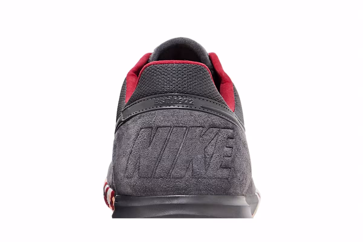 Nike Premier 2 Sala IC Grey Cardinal Red Camo, view 8