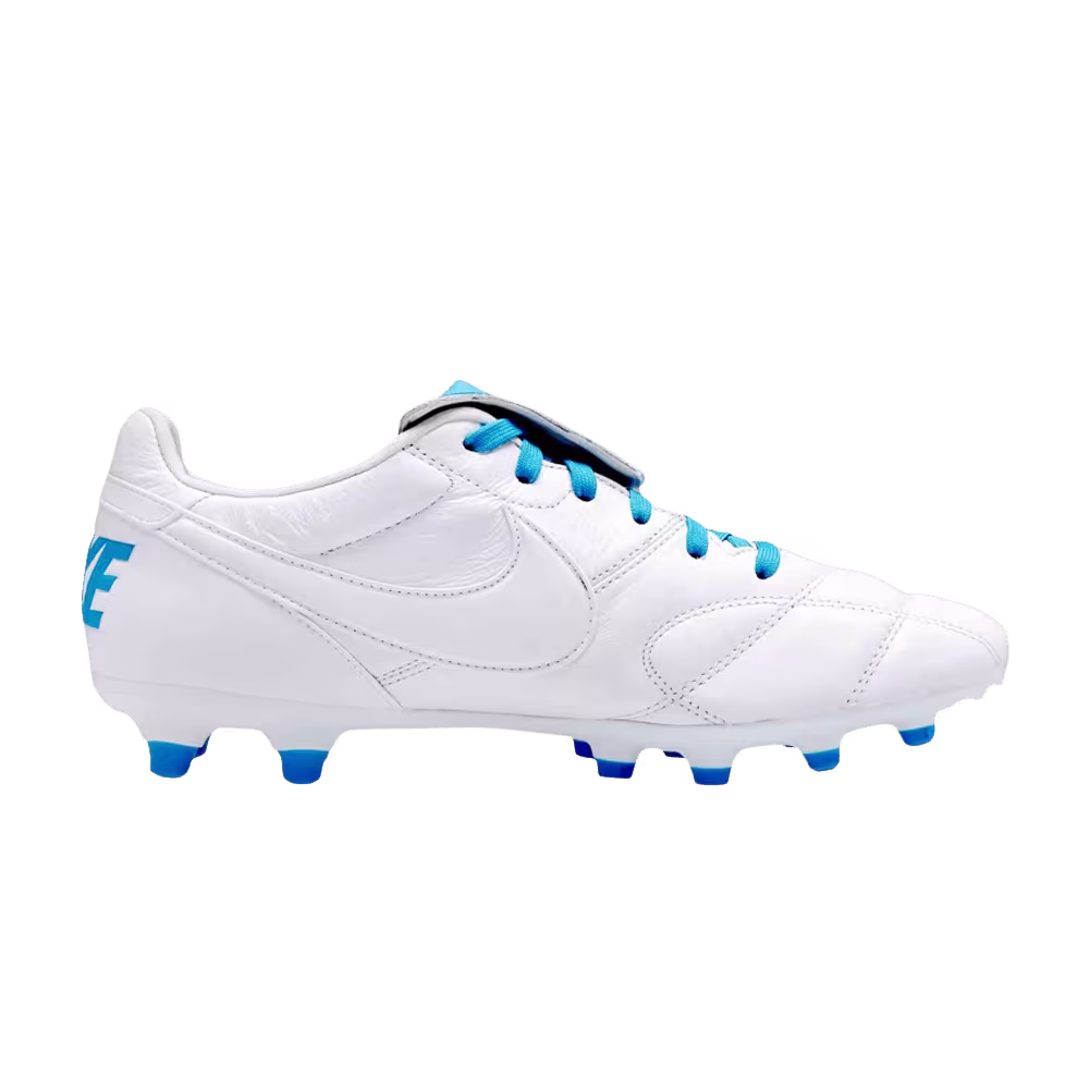Nike Premier 2 FG White Light Current Blue