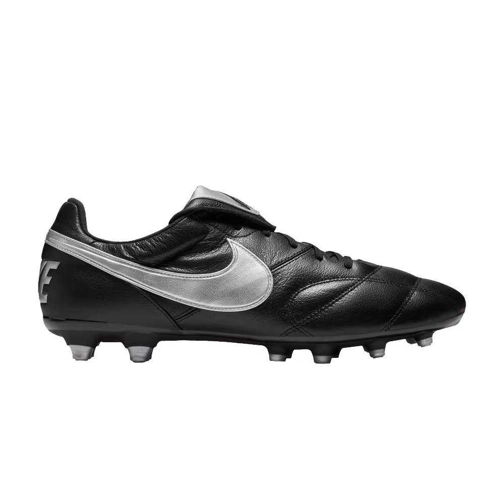 Nike Premier 2 FG Black Metallic Silver