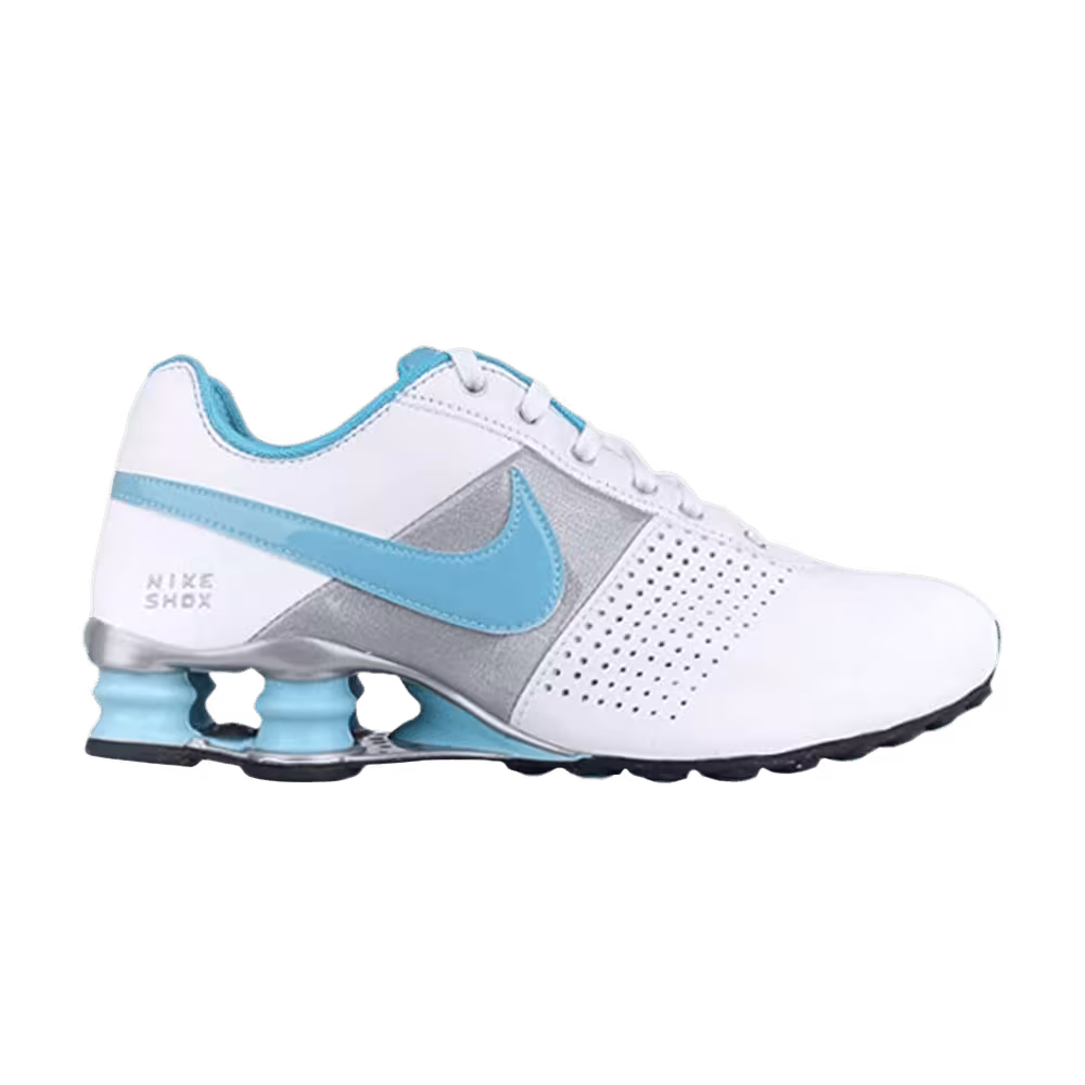 Nike Women's Shox Deliver White Powder Blue