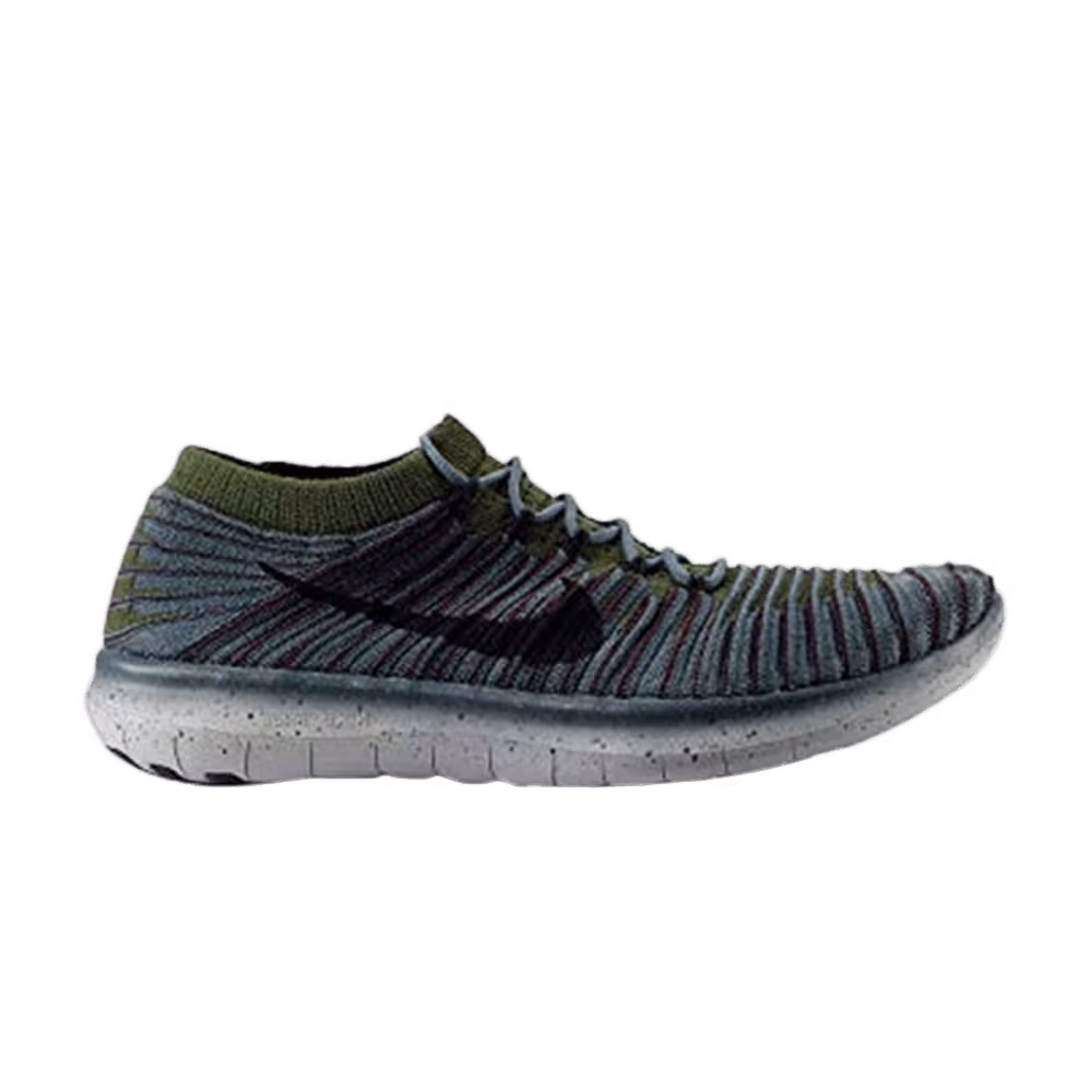 Nike Free RN Motion Flyknit Blue Fox Green