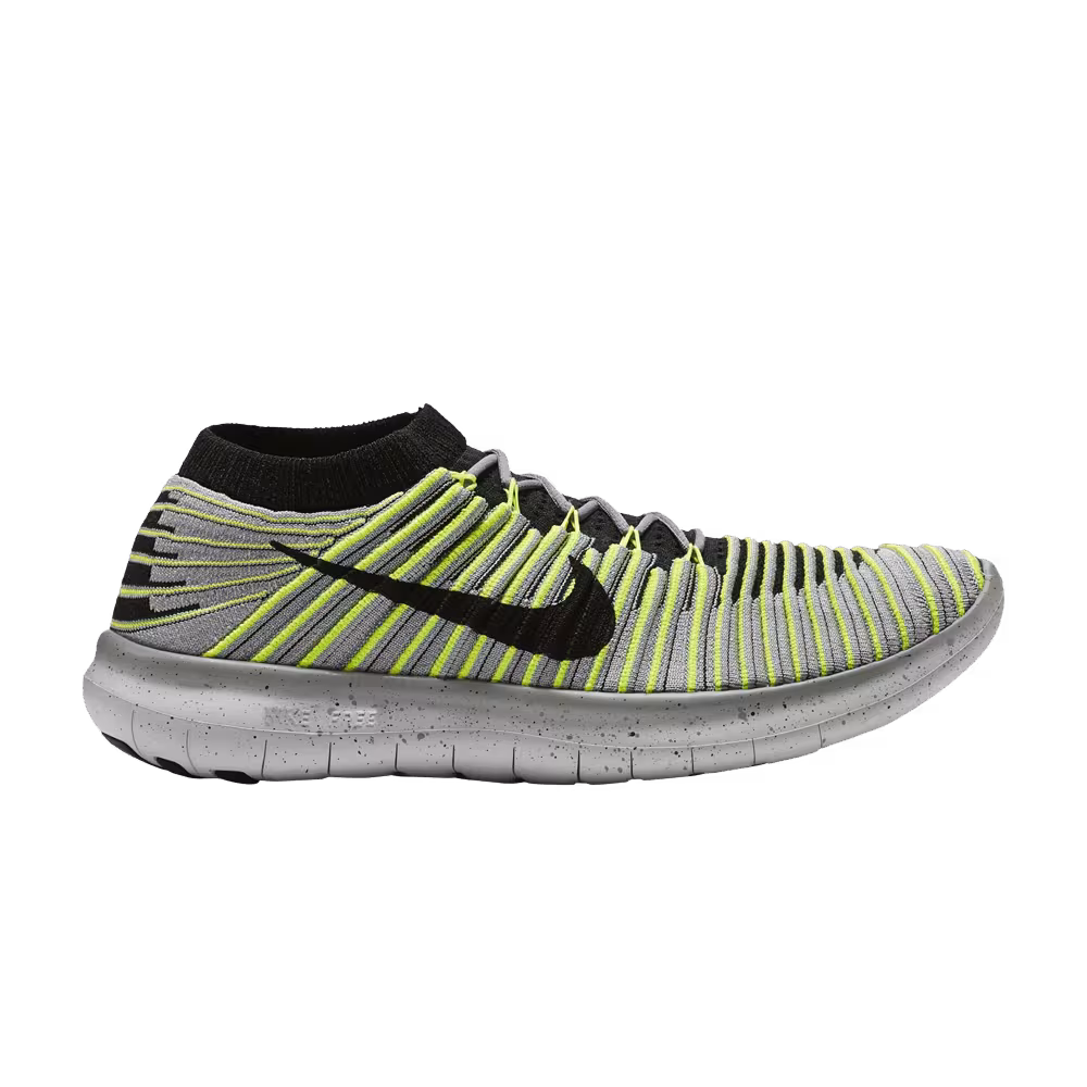 Nike Free RN Motion Flyknit Wolf Grey Volt