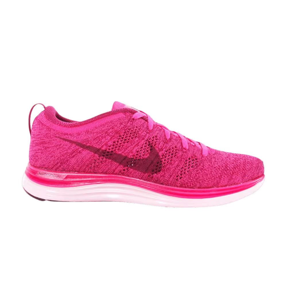 Nike Women's Flyknit Lunar1+ Pink Flash