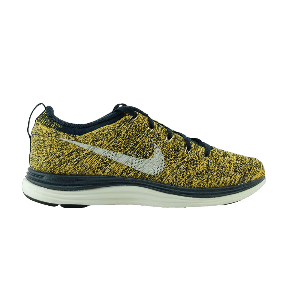 Nike Women's Flyknit Lunar1+ Obsidian Orange