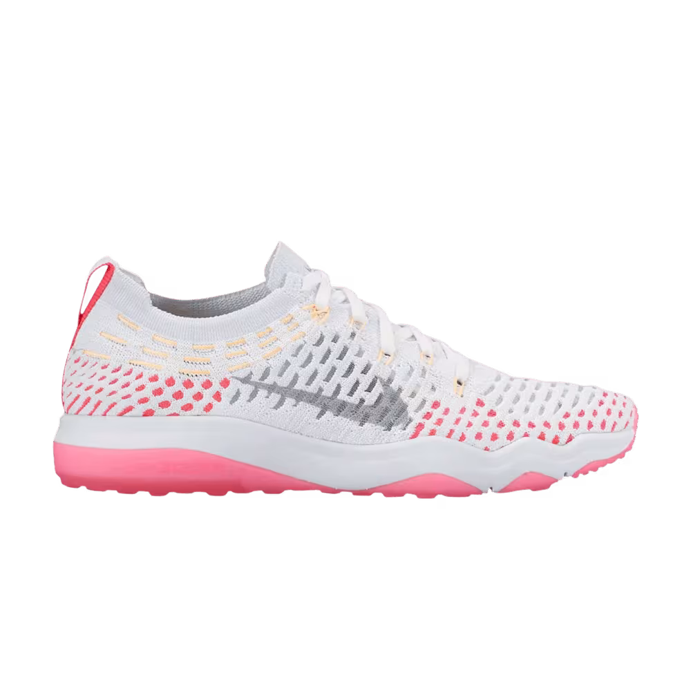 Nike Women's Air Zoom Fearless Flyknit White Racer Pink