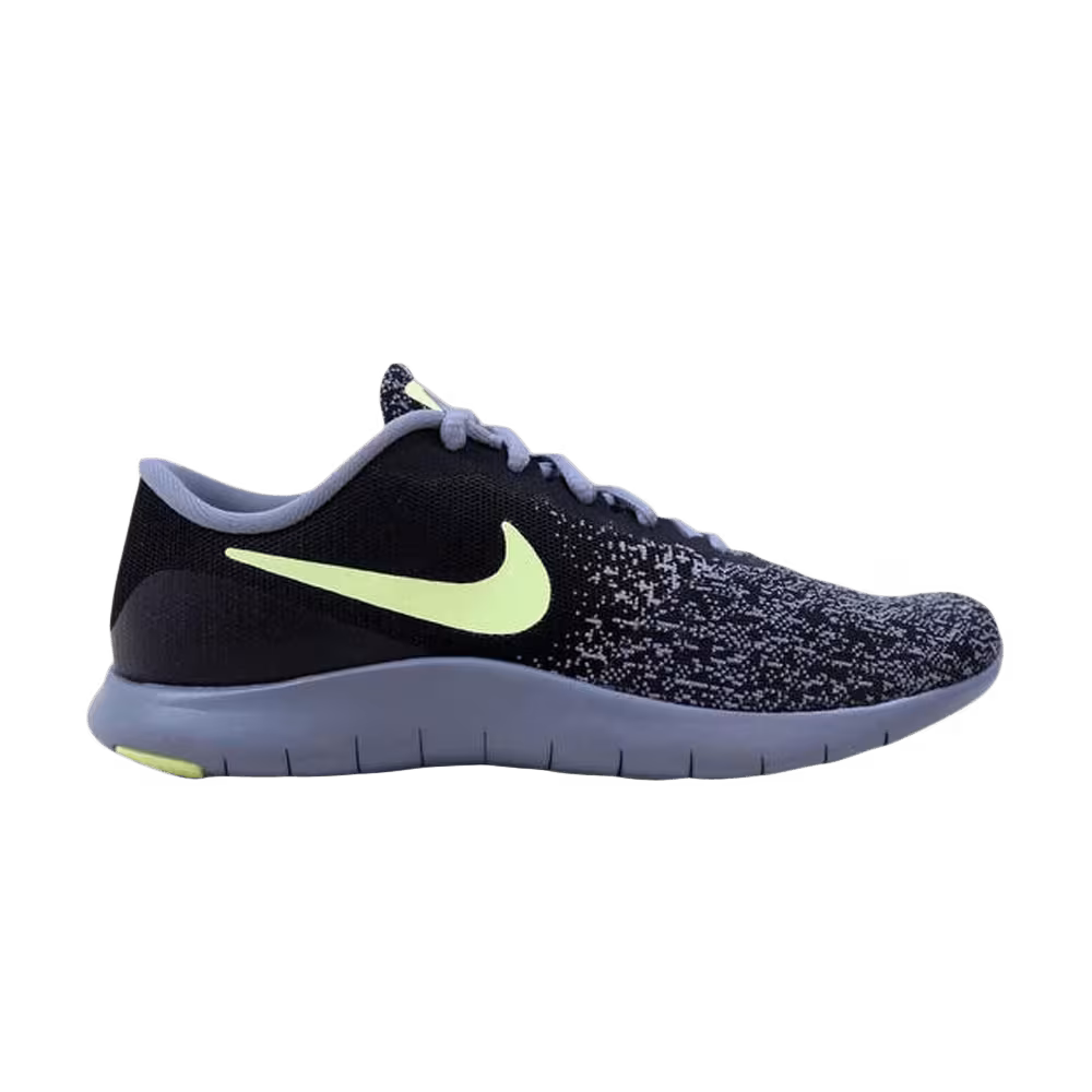 Nike Women's Flex Contact Dark Obsidian Volt