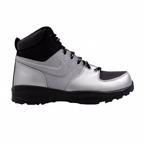 Nike Manoa Leather GS 'Metallic Silver'