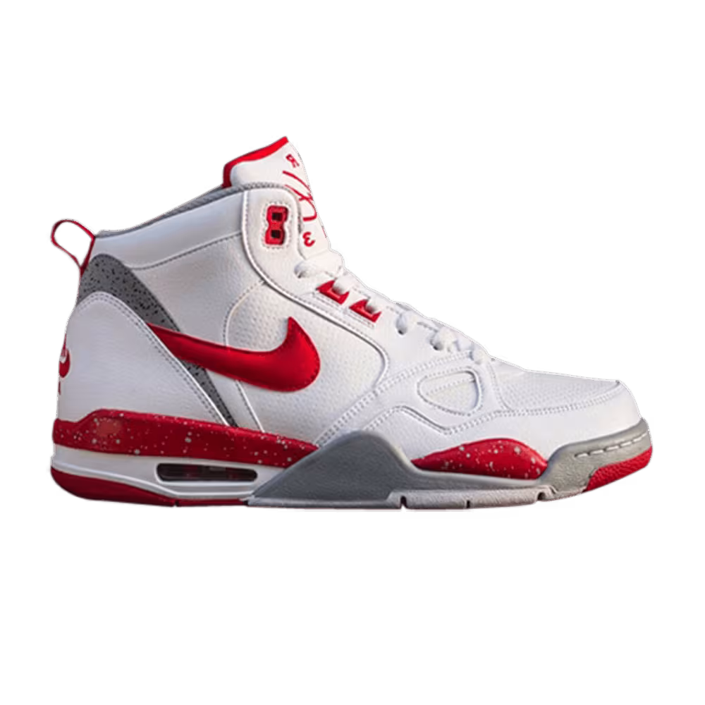 Nike Flight 13 Mid White University Red