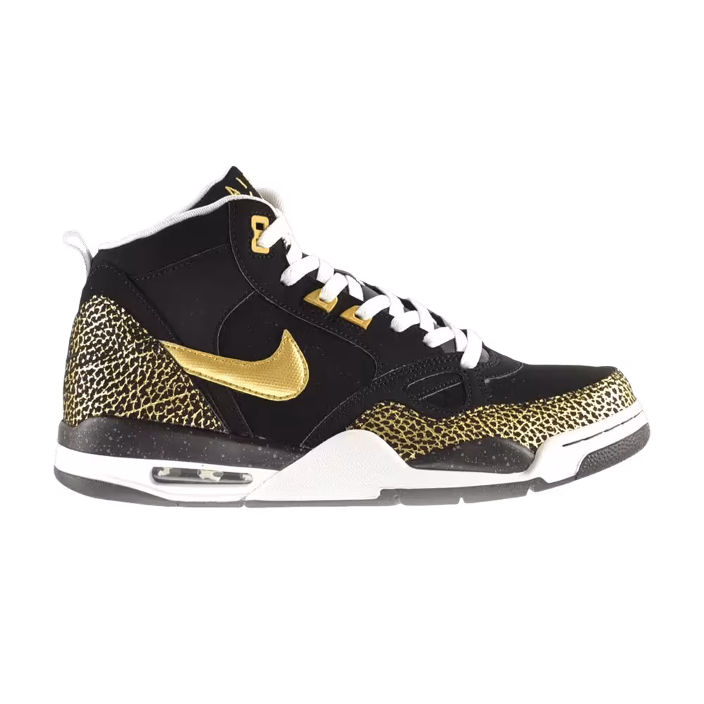 Nike Flight 13 Mid Black Metallic Gold