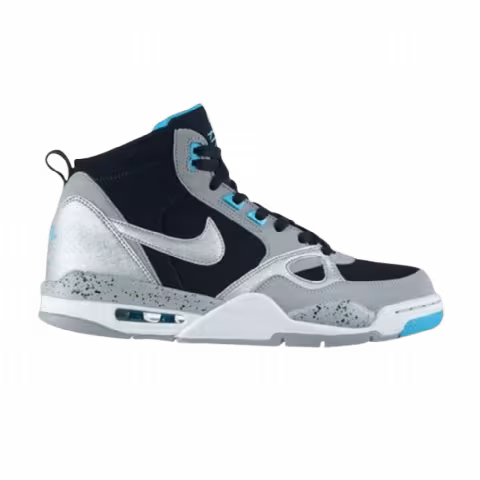 Nike Flight '13 Mid 'Black Metallic Silver'
