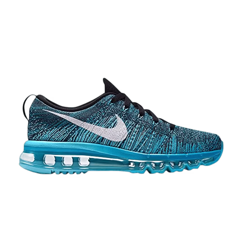 Nike Women's Flyknit Air Max Tide Pool Blue