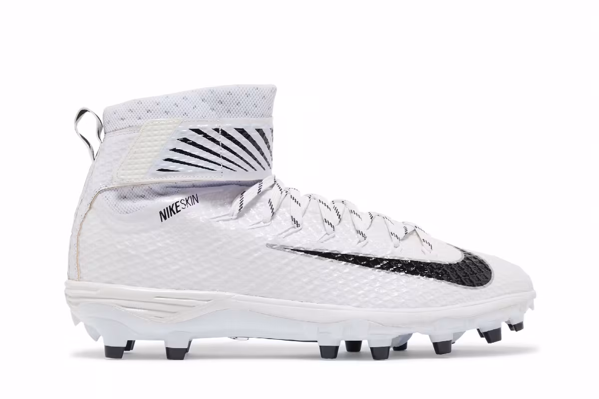 Nike Lunarbeast Elite TD CF White Black, view 2