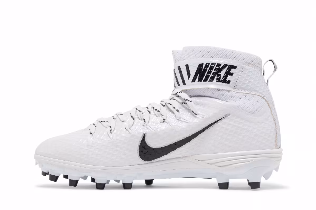 Nike Lunarbeast Elite TD CF White Black, view 4