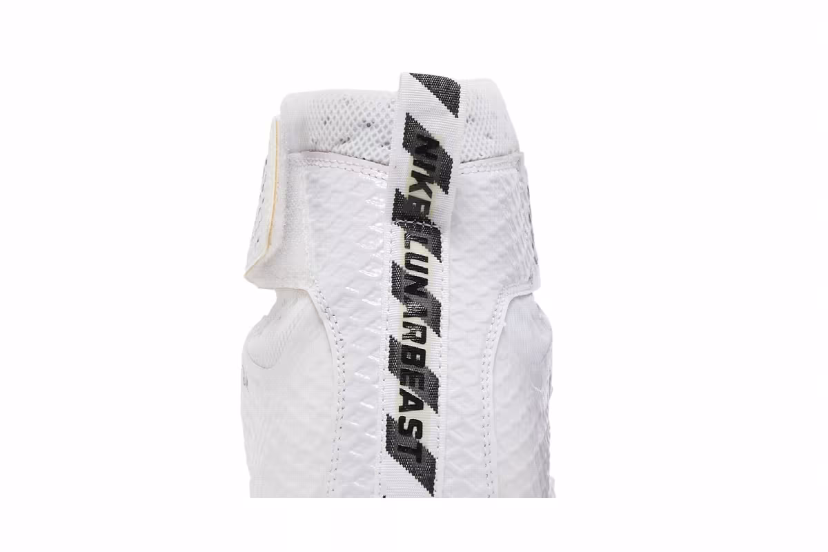 Nike Lunarbeast Elite TD CF White Black, view 8