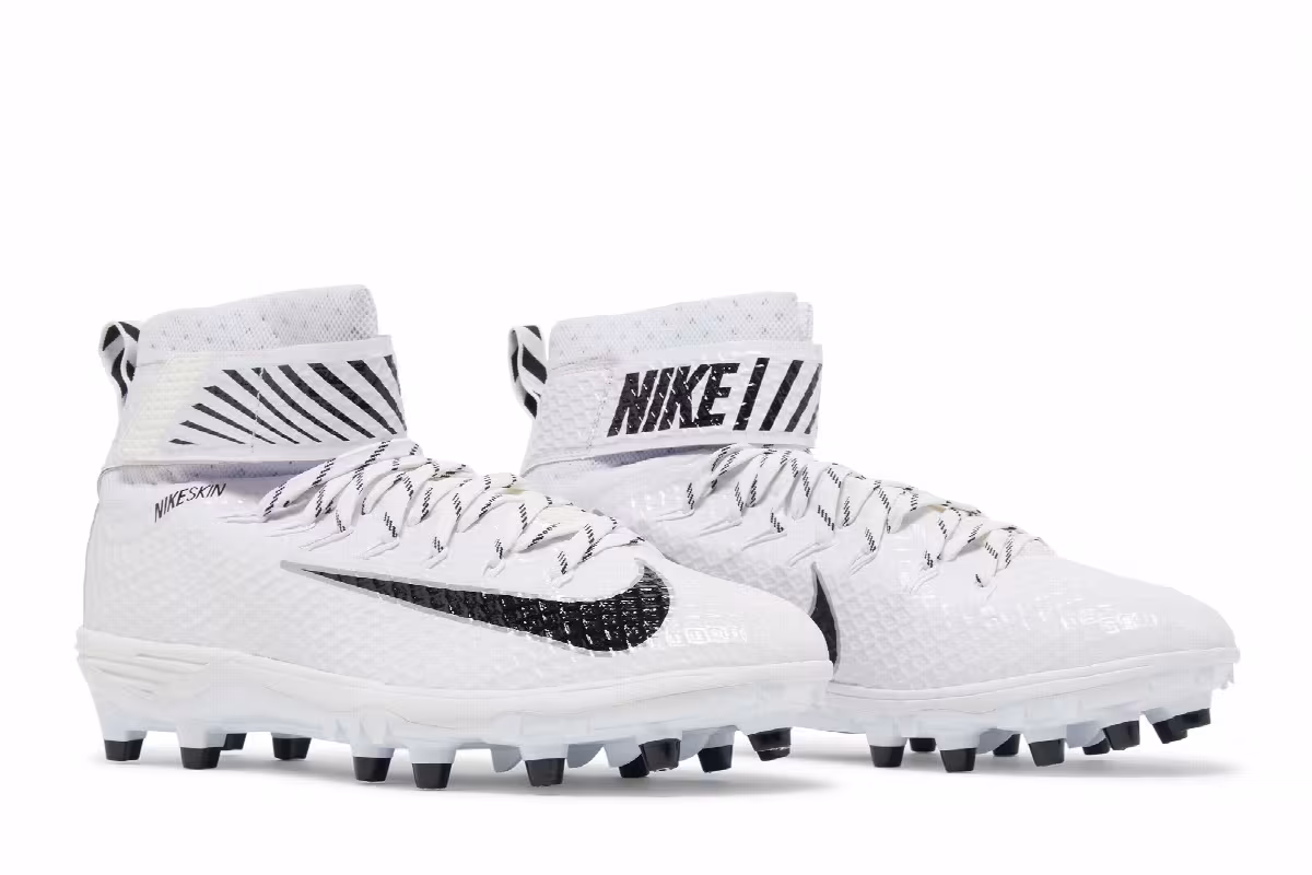 Nike Lunarbeast Elite TD CF White Black, view 9