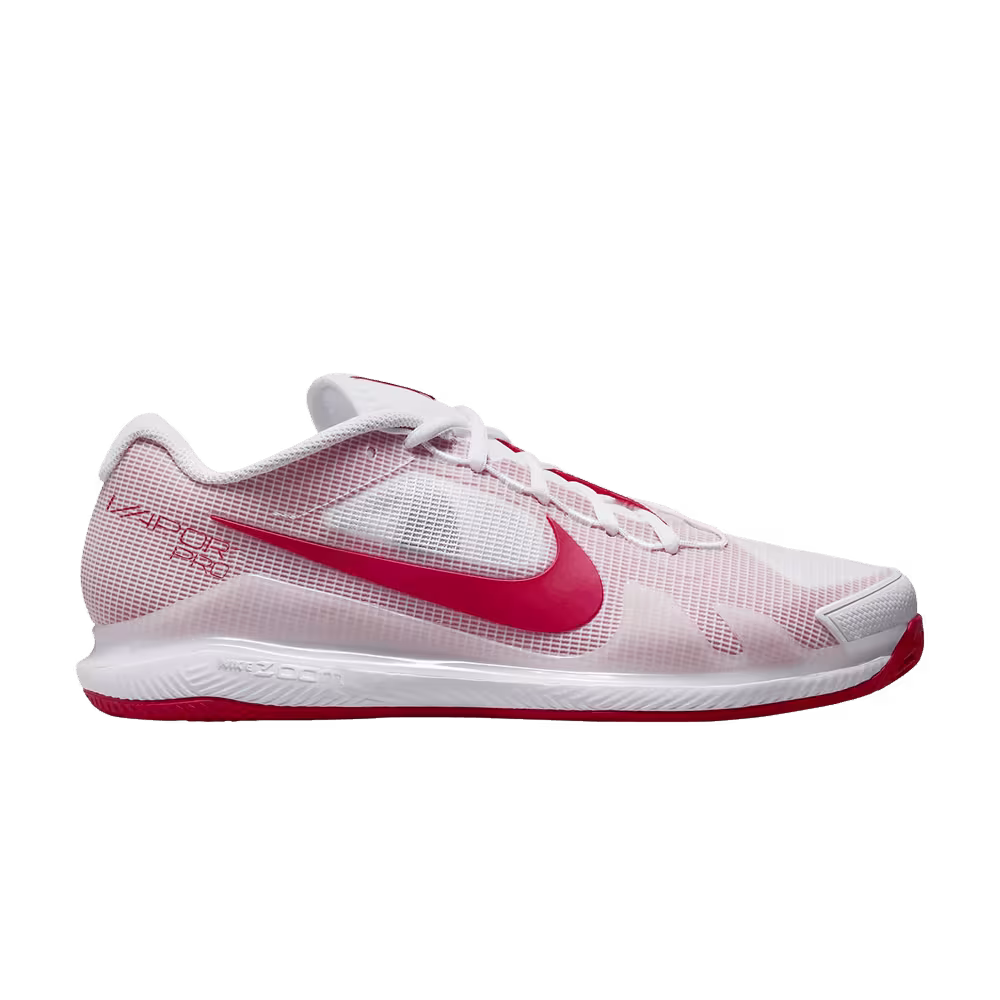 NikeCourt Air Zoom Vapor Pro Clay White University Red