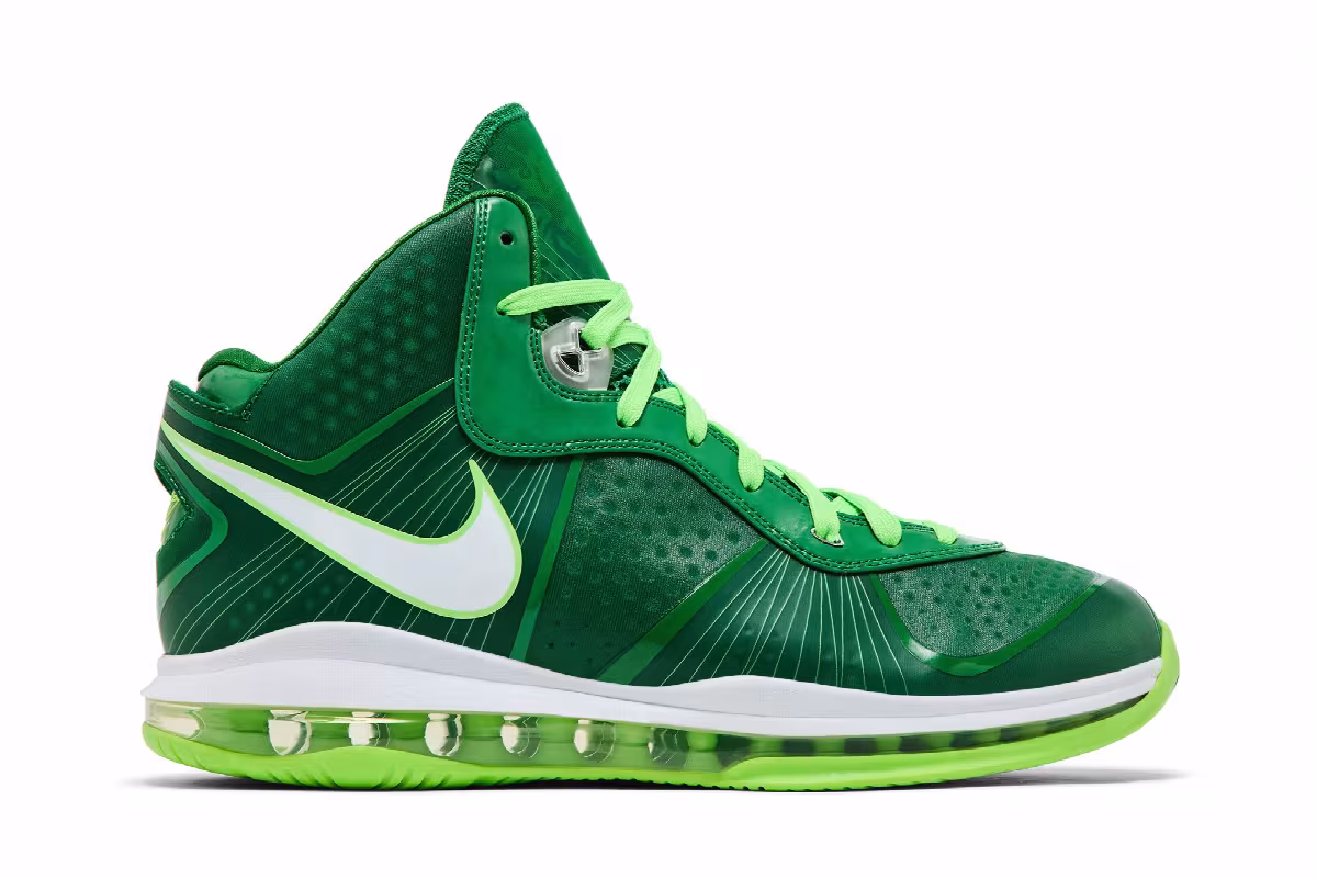 Nike LeBron 8 V/2 St. Patrick's Day, view 2