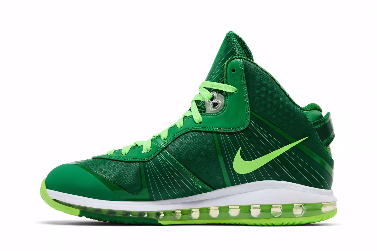 Nike LeBron 8 V/2 St. Patrick's Day, view 4