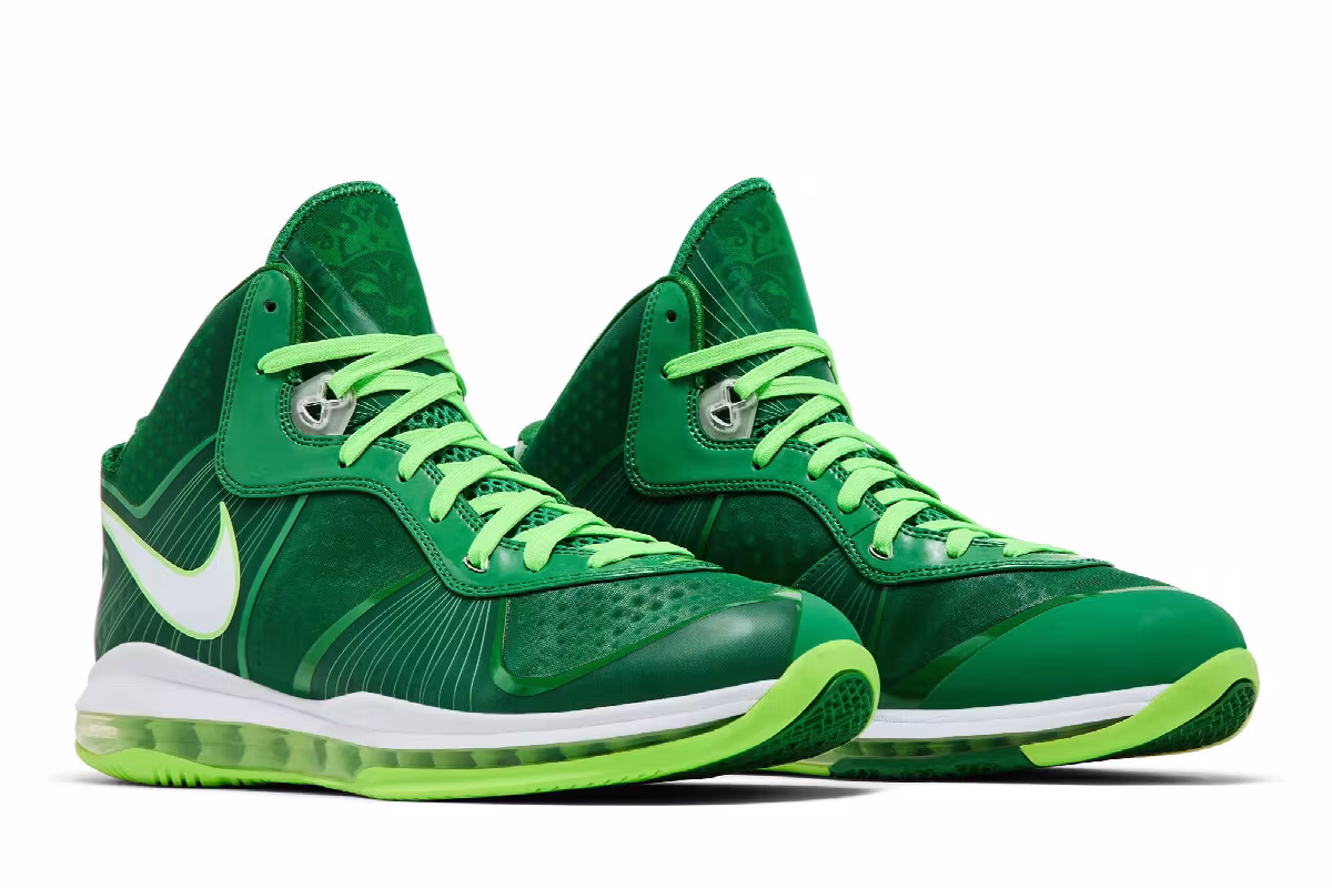 Nike LeBron 8 V/2 St. Patrick's Day, view 9