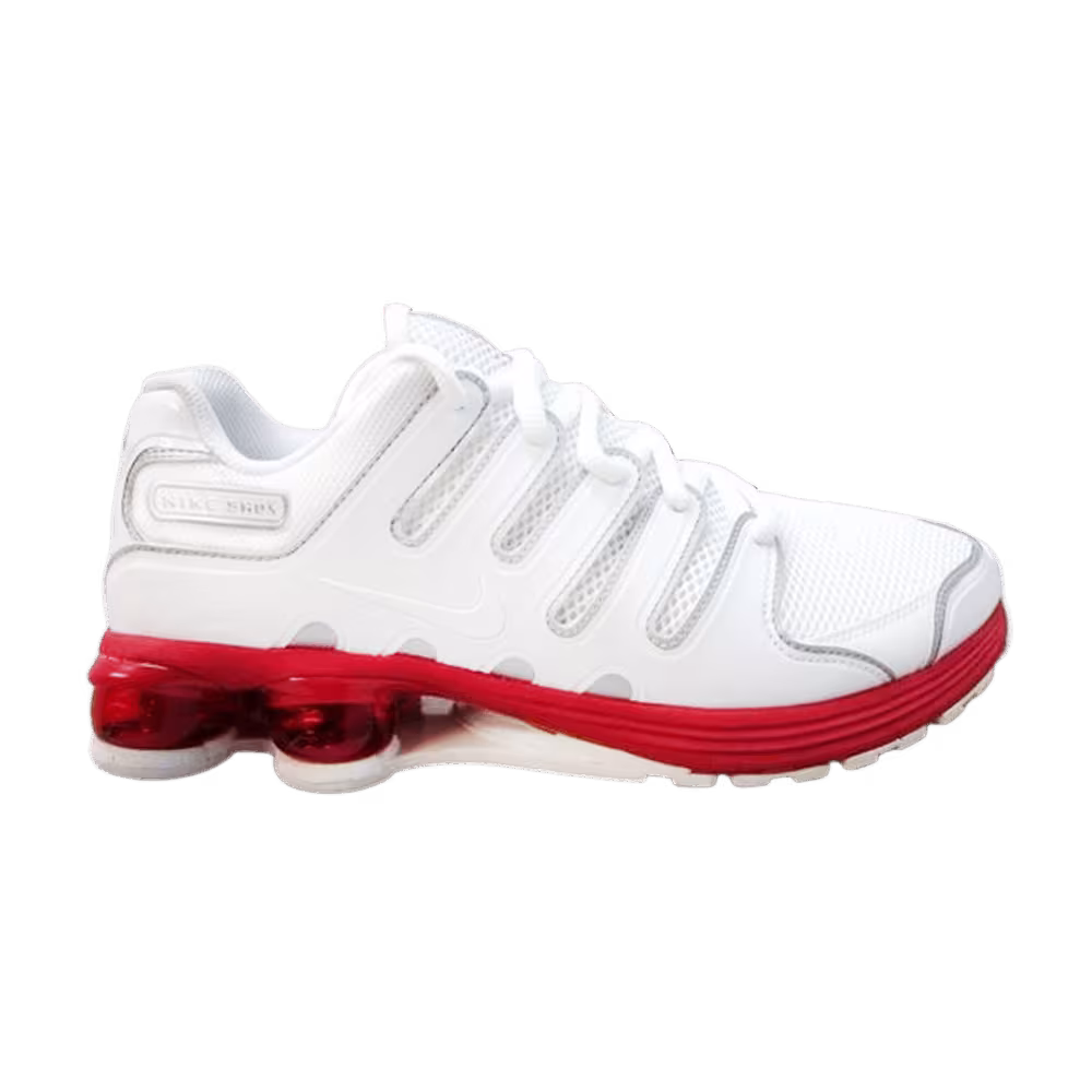 Nike Shox Air Lunar NZ White Varsity Red