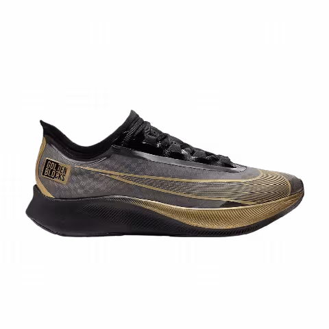 Nike Golden Blocks x Zoom Fly 3 'Black Metallic Copper'
