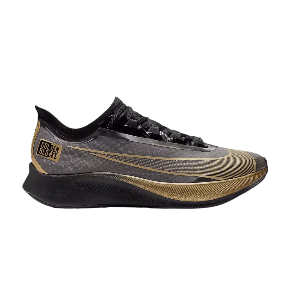 Nike Golden Blocks x Zoom Fly 3 Black Metallic Copper