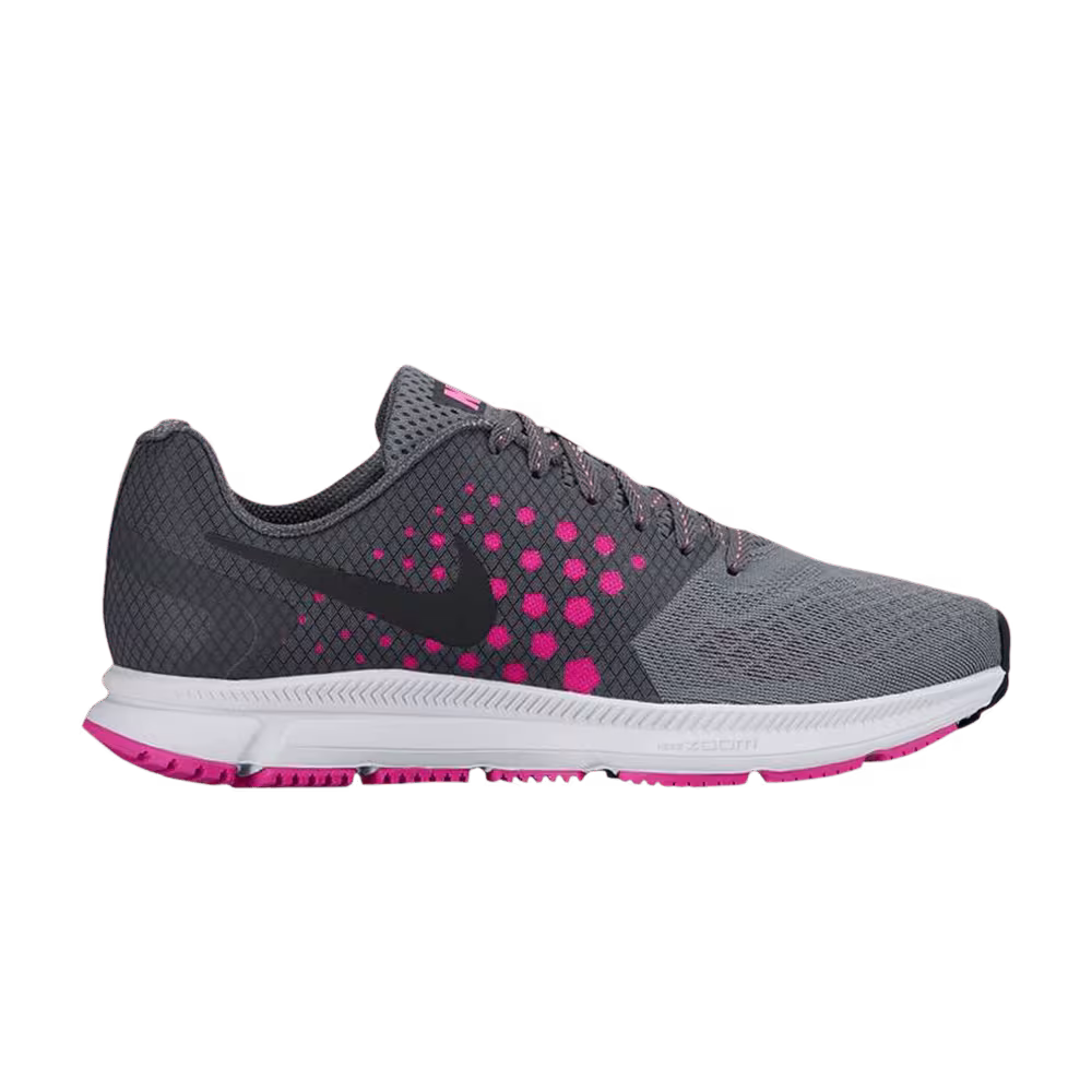 Nike Women's Zoom Span Cool Grey Fire Pink