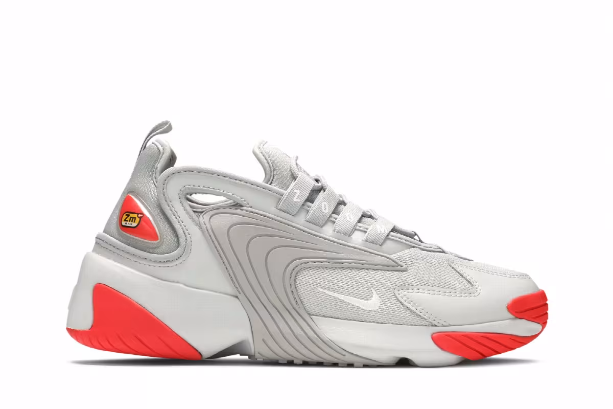 Nike Women's Zoom 2K Grey Track Red, view 2