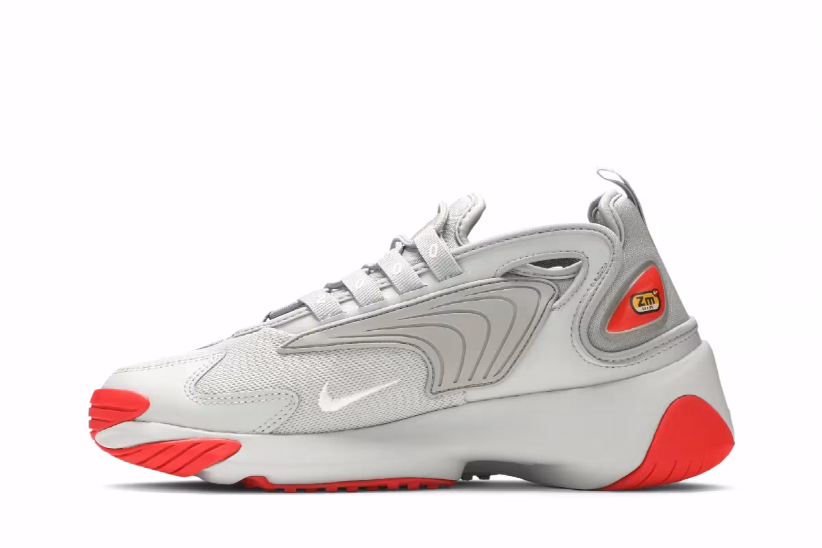 Nike Women's Zoom 2K Grey Track Red, view 4