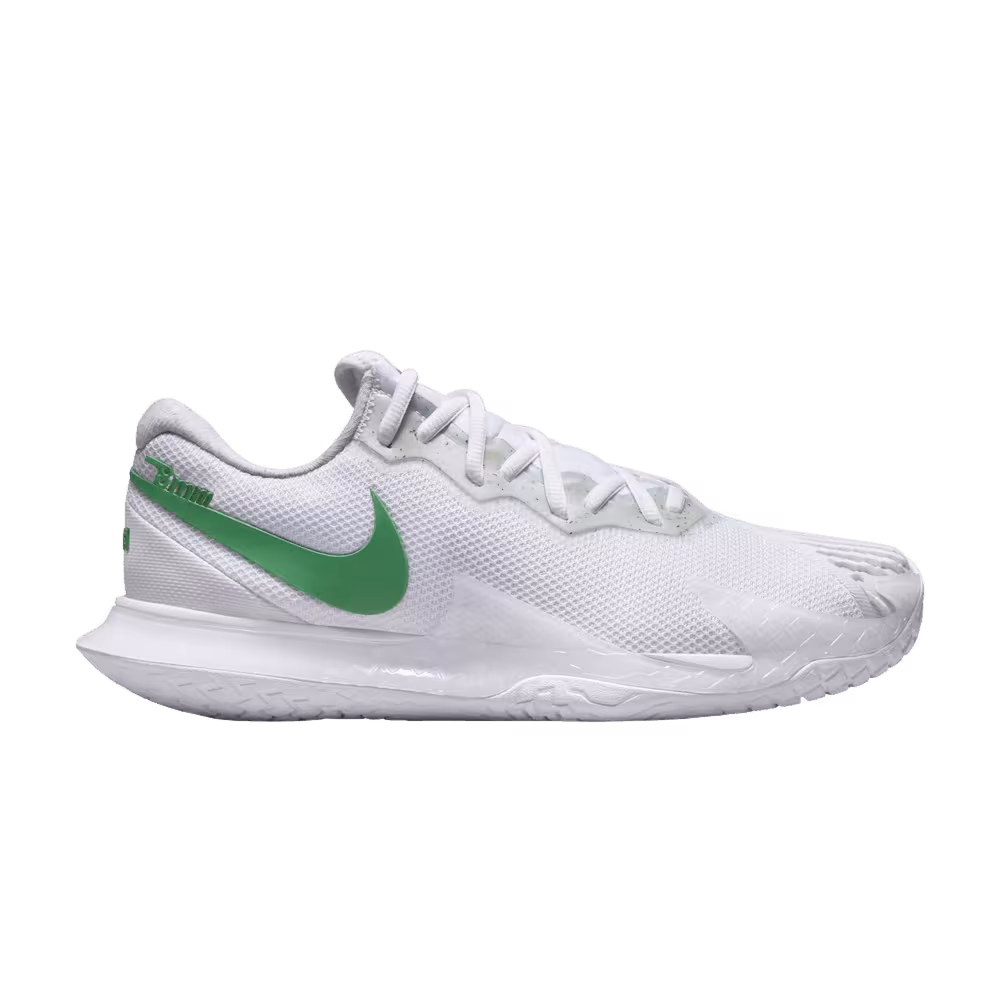 NikeCourt Zoom Vapor Cage 4 Rafa White Kelly Green