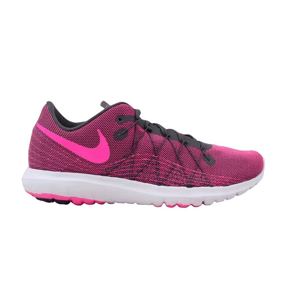 Nike Women's Flex Fury 2 Dark Grey Pink Blast
