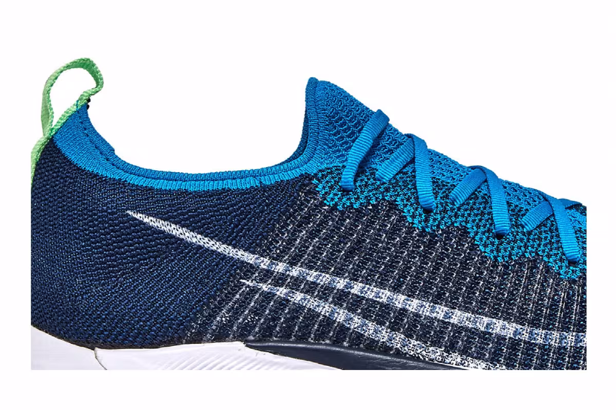 Nike Air Zoom Tempo NEXT% Flyknit Curry Navy, view 3