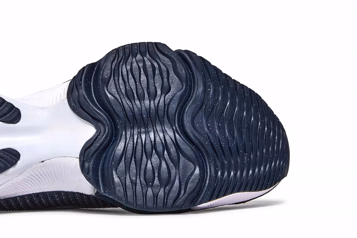 Nike Air Zoom Tempo NEXT% Flyknit Curry Navy, view 6