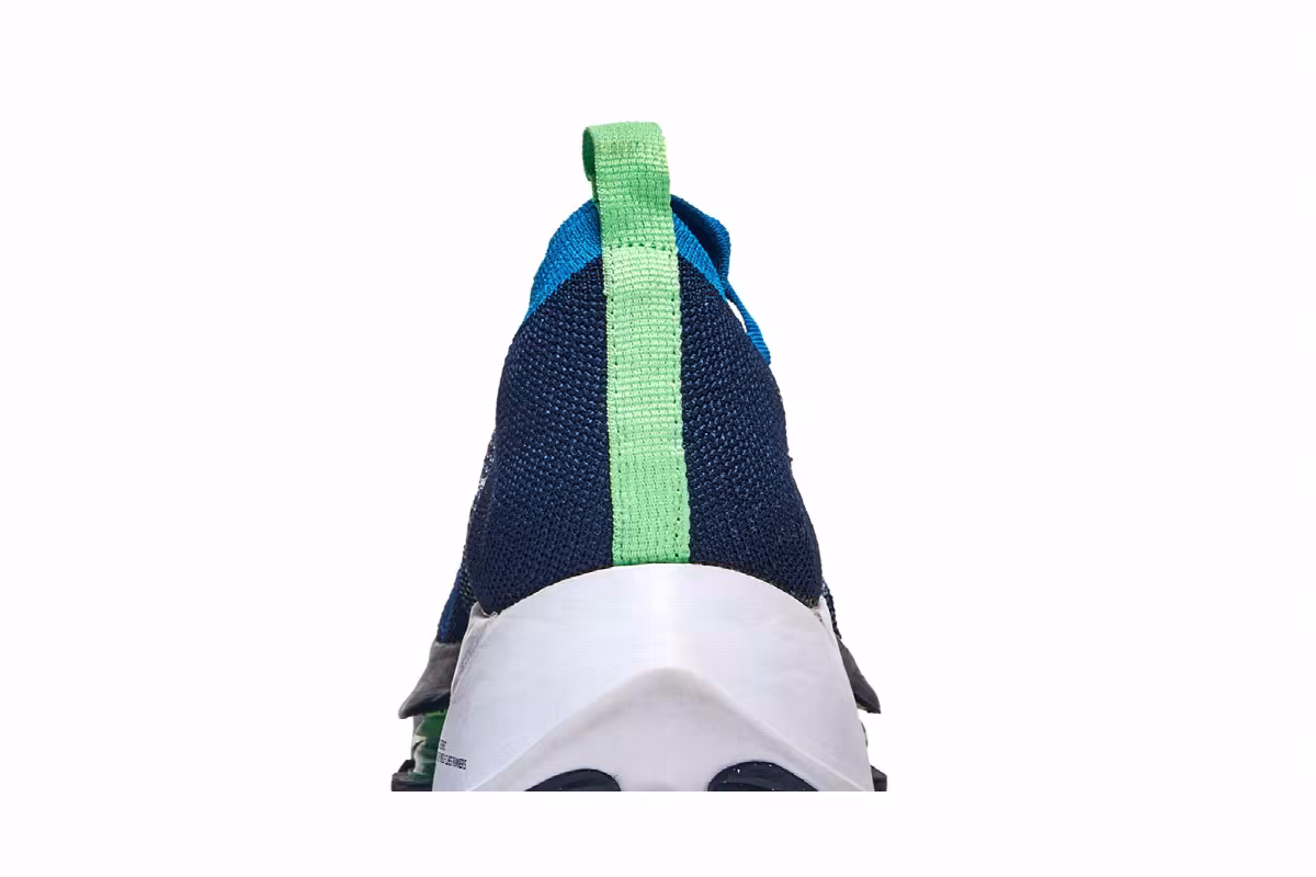Nike Air Zoom Tempo NEXT% Flyknit Curry Navy, view 8
