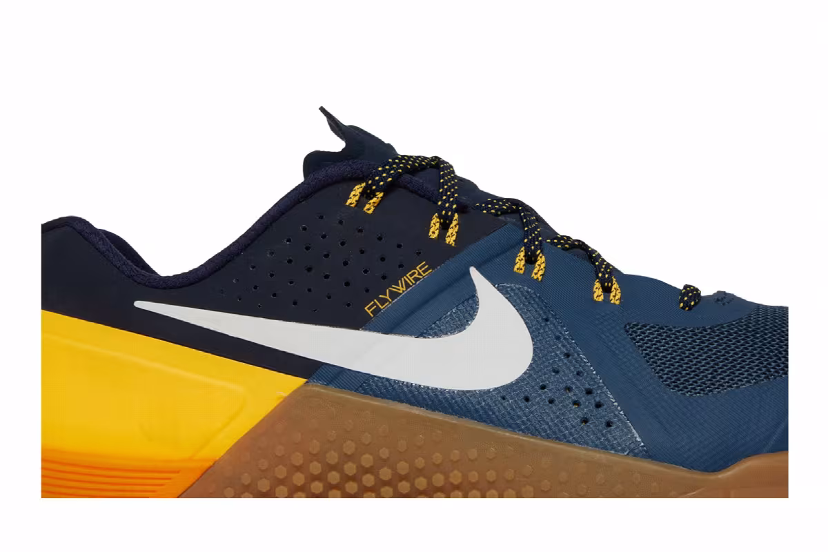 Nike Metcon 1 Squadron Blue Laser Orange, view 3