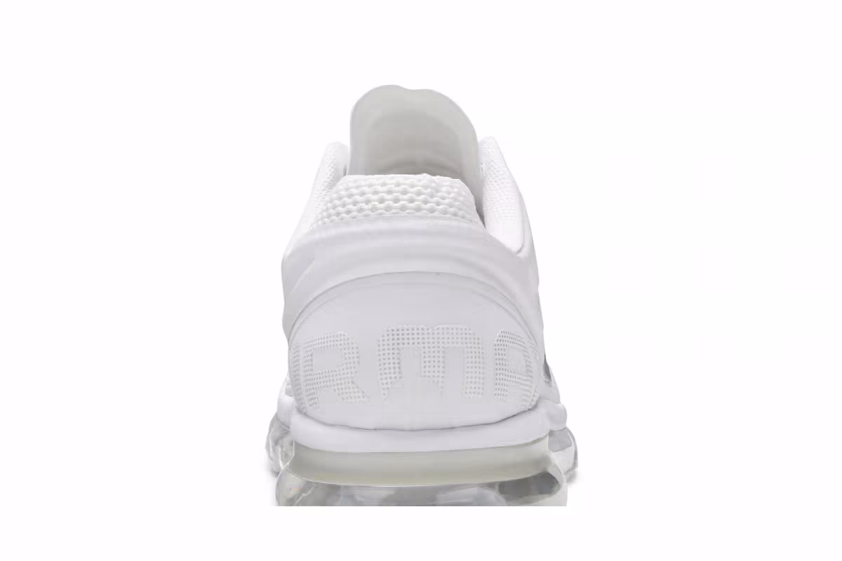 Nike Air Max 2013 White Black Silver, view 8