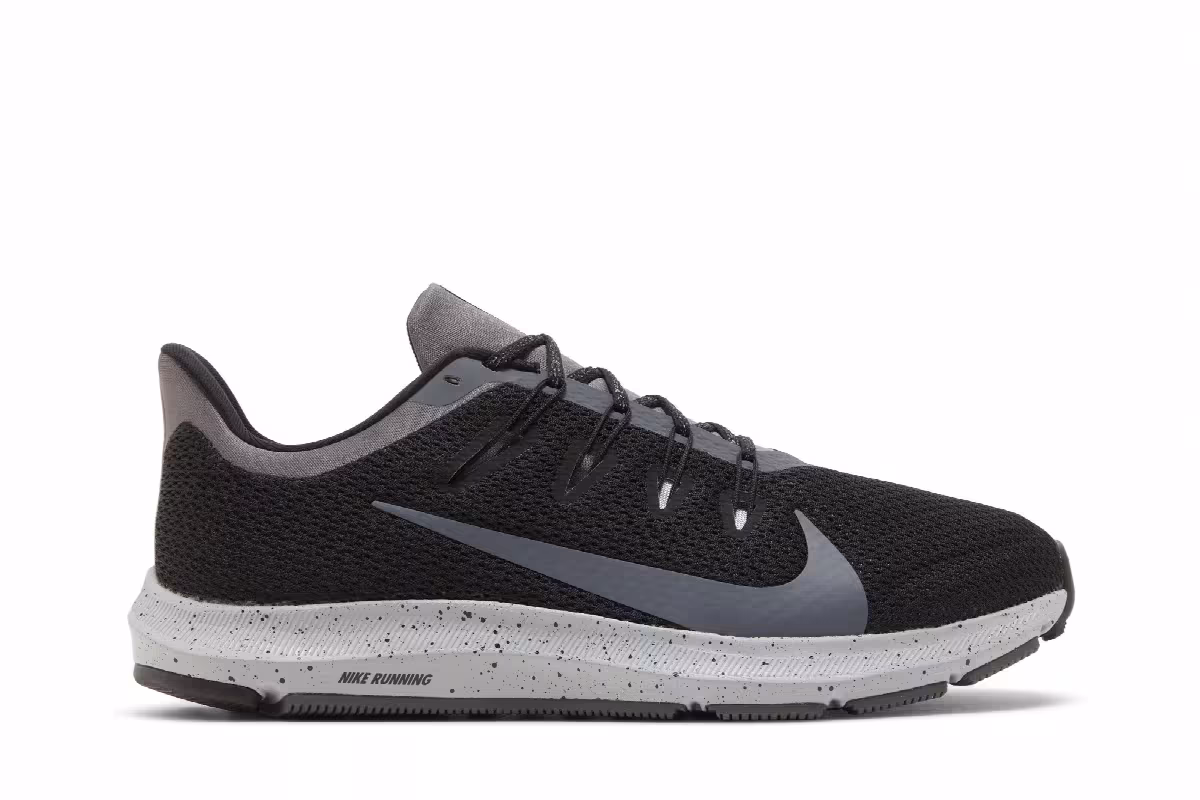 Nike Quest 2 SE 4E Wide Black Wolf Grey, view 2