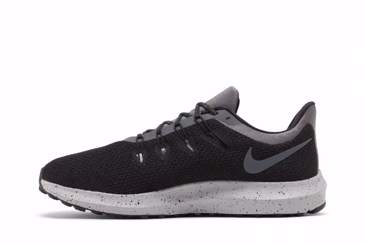 Nike Quest 2 SE 4E Wide Black Wolf Grey, view 4