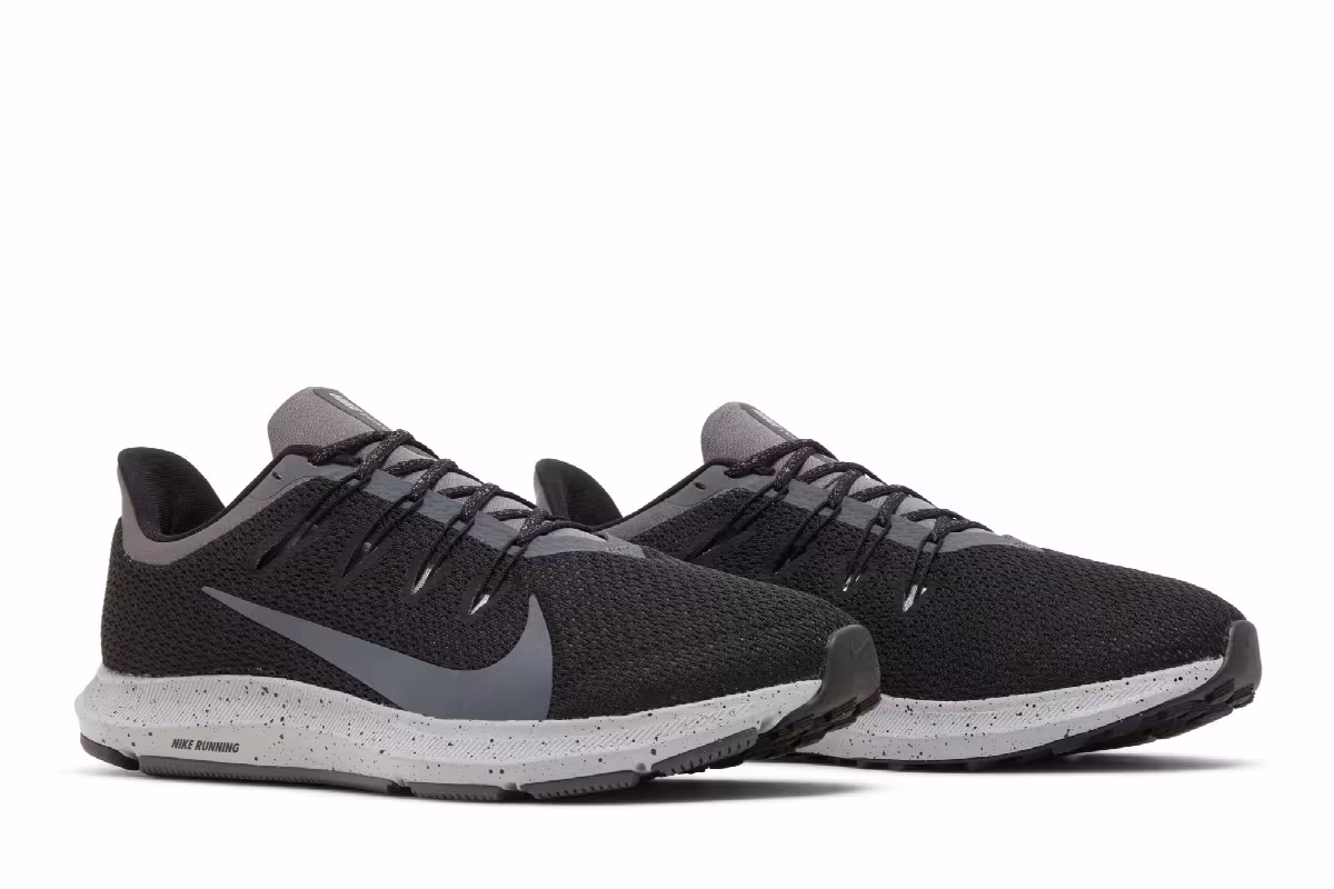 Nike Quest 2 SE 4E Wide Black Wolf Grey, view 9