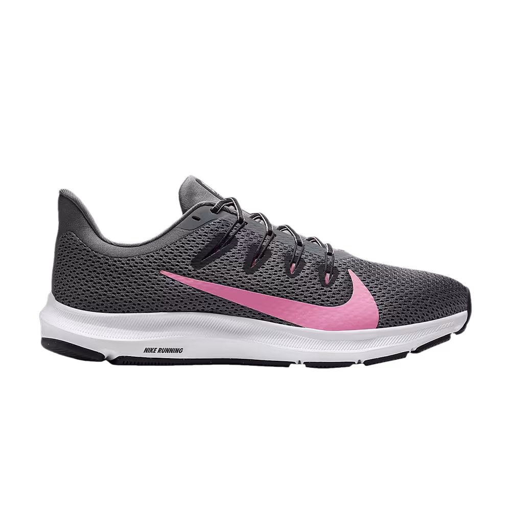 Nike Women's Quest 2 Wide Grey Psychic Pink