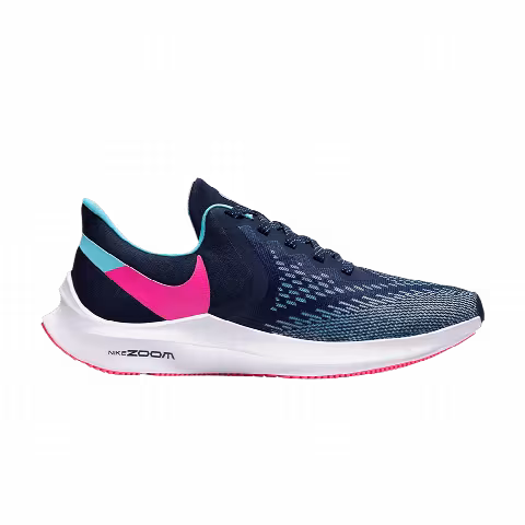 Nike Zoom Winflo 6 'Midnight Navy Pink Blast'