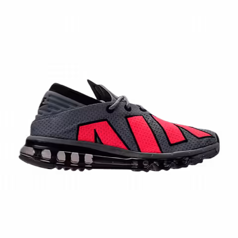 Nike Air Max Flair 'Cool Grey Solar Red'