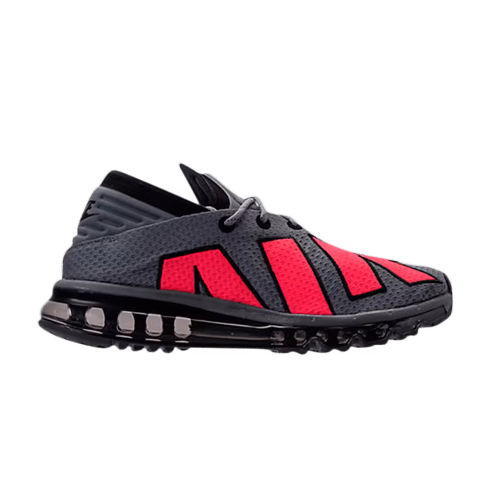 Nike Air Max Flair Cool Grey Solar Red