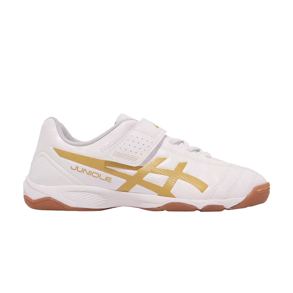 Asics Juniole 5 IN White Pure Gold